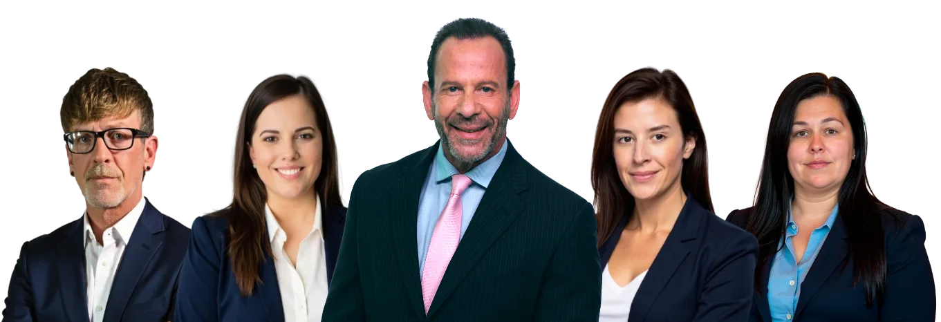 The Rob Levine Legal Solutions Team head shot collage