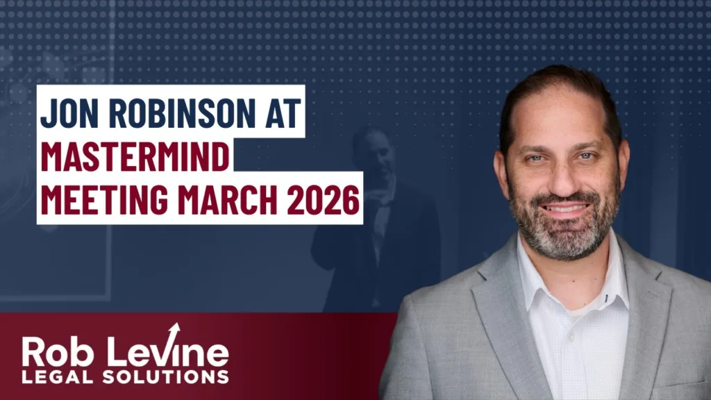 Jon Robinson speaks at our Mastermind in-person meeting in Denver.